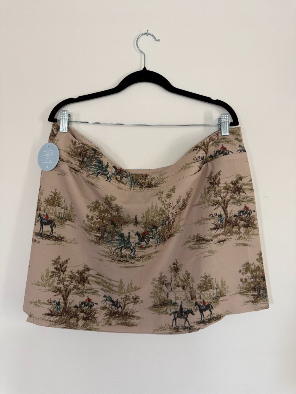 NWT Hill House Equestrian Toile Tatiana Skirt XXL